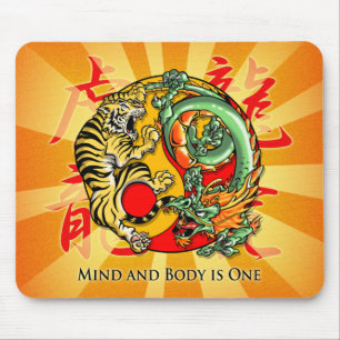 Mind and Body is One Mouse Mat