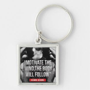 Mind and Body - Workout Motivational Key Ring