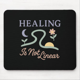 Mind Bloom Healing Is Not Linear Mental Health Pos Mouse Mat