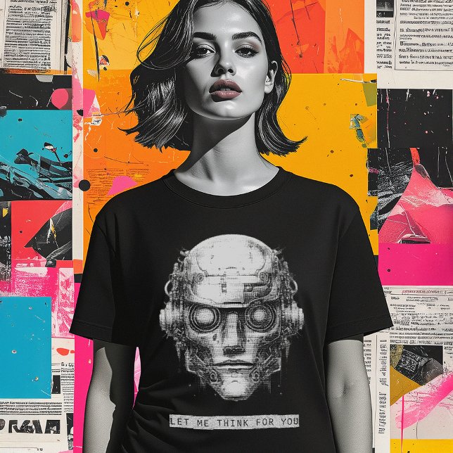 Mind Control Cyberpunk Robot Women's T-Shirt (Creator Uploaded)