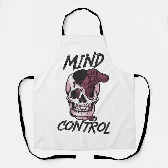Mind control gaming design apron (Front)