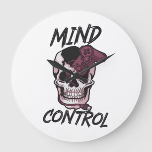 Mind control gaming design large clock