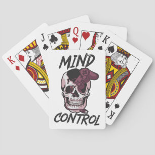 Mind control gaming design playing cards