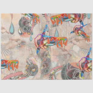 Mind Doodling repeat Tissue Paper