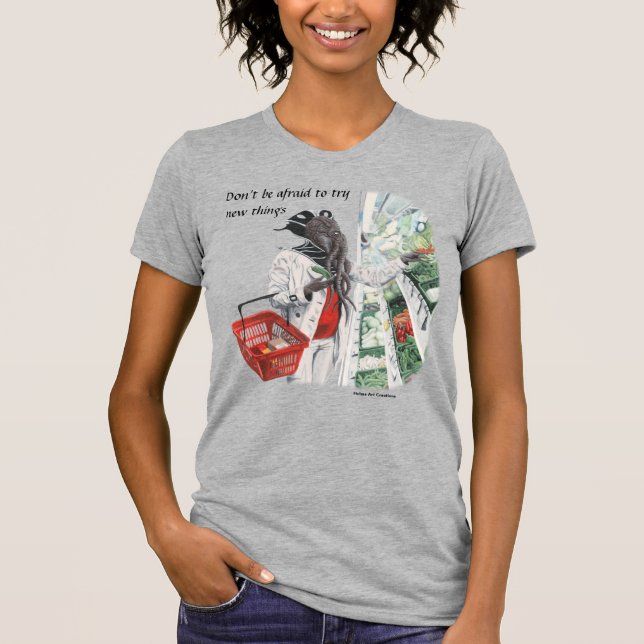 Mind Flayer Grocery Store Fantasy Art Shirts (Front)