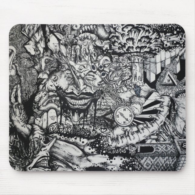 Mind Flip - Customised Mouse Mat (Front)