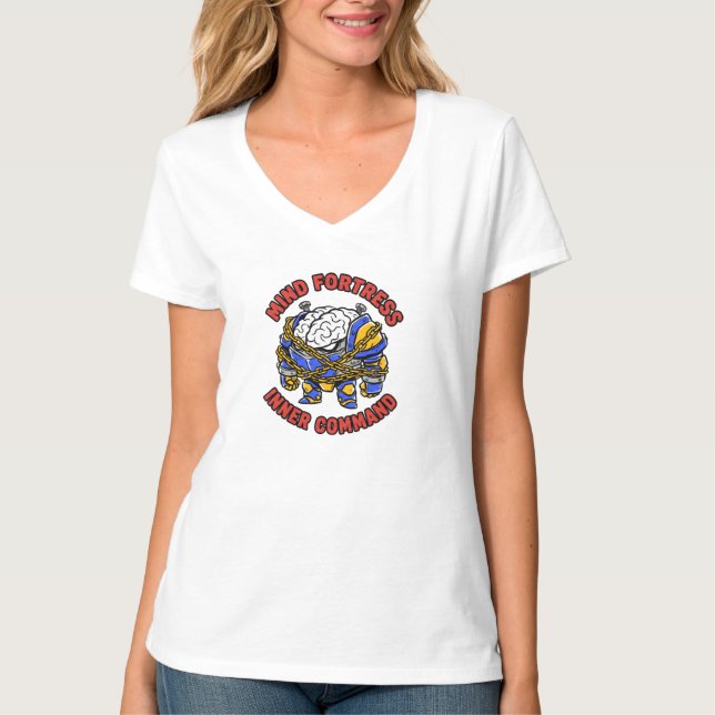 Mind Fortress Chained Brain Shirt (Front)