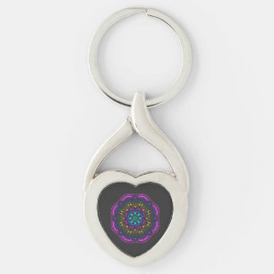 Mind fresh Mandala Design Key Ring