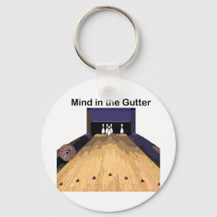 Mind in the Gutter Key Ring