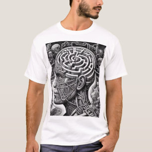 Mind Maze: Unveiling Totalitarian Control T-Shirt
