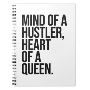 Mind of a hustler quote notebook