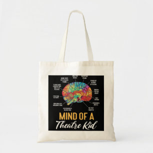 Mind of an Theatre Kid Actress Broadway Musical Th Tote Bag