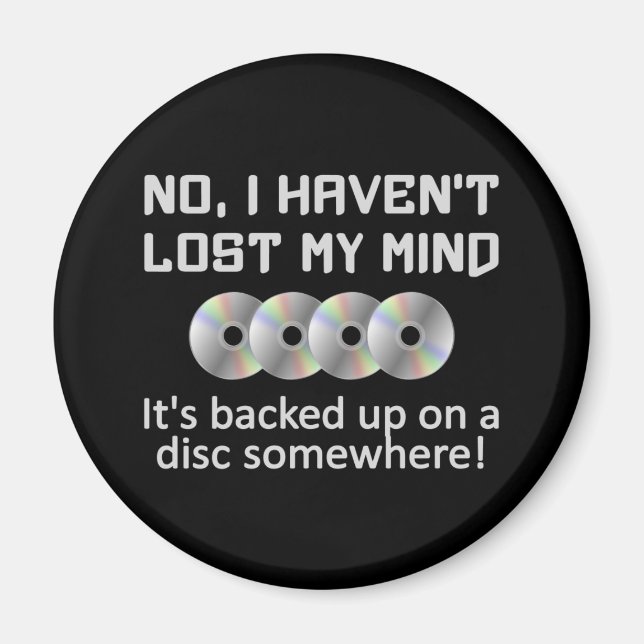 Mind On a Disc magnet (Front)