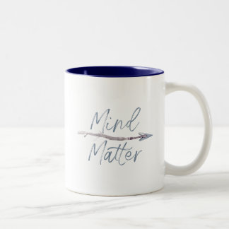 Mind Over Matter Two-Tone Coffee Mug