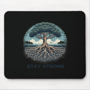 Mind Over - Positive Mental Health Awareness Desig Mouse Mat