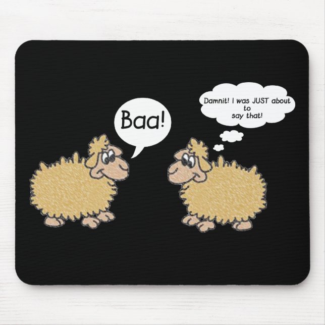 Mind Reader Mouse Mat (Front)