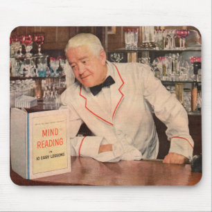 mind-reading at the bar mouse mat