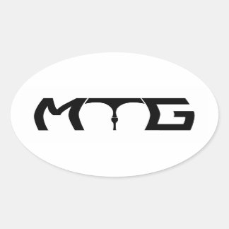 Mind the Gap - Black Text Sticker