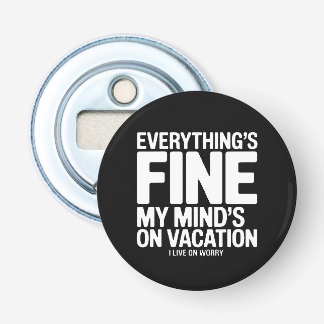 Mind Vacation Bottle Opener (Front)