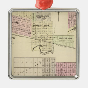 Minden, Nebraska Metal Tree Decoration