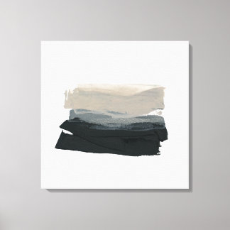 Mindful 1 - Neutral Minimalist Painting Canvas Print