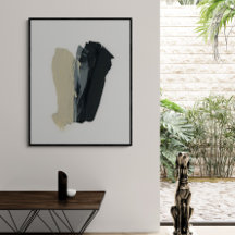 Mindful 2 Minimalist Abstract Wall Art Print