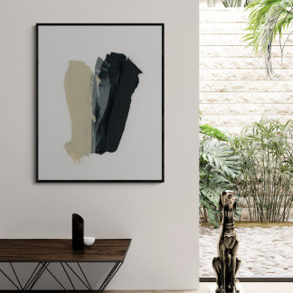 Mindful 2 Minimalist Abstract Wall Art Print