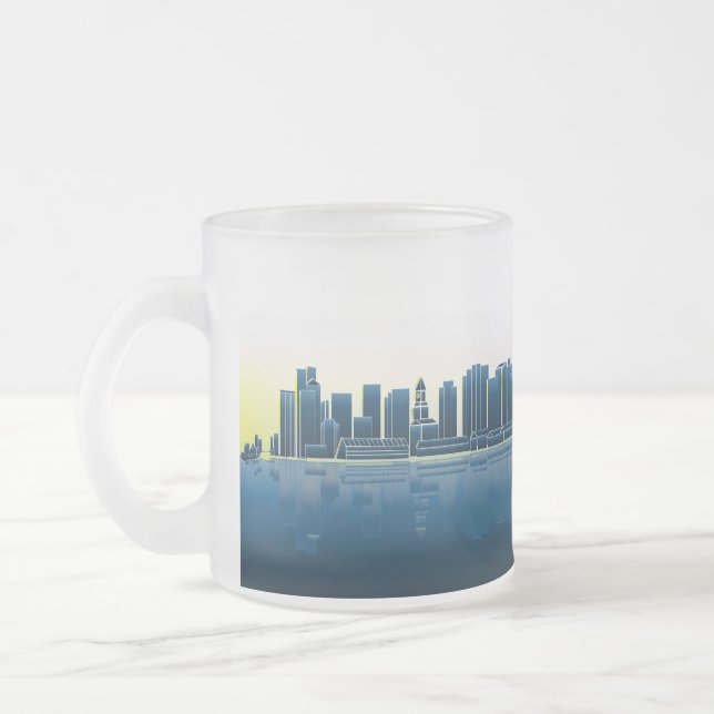 Mindful Boston Skyline Mug (Left)