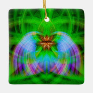 Mindful  ceramic ornament