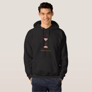 Mindful Moments Hourglass Personalised Neon Zen Hoodie