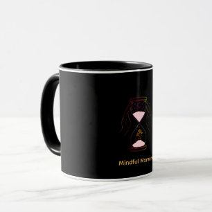 Mindful Moments Hourglass Personalised Zen Aesth Mug