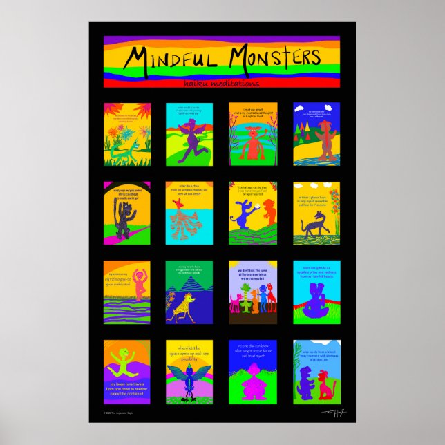 Mindful Monsters Poster (Front)