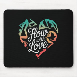 Mindful Movement Flow With Love Yoga Heart Energy  Mouse Mat