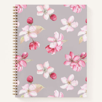  Mindful Pink Cherry Blossom  Floral Journal