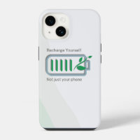 Mindful Recharge: Self-care Phone Case