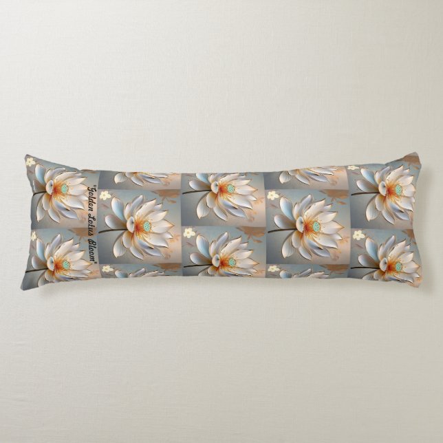 "Mindful Spiritual Growth" Body Cushion (Front)