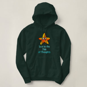 Mindful Starfish in Ocean Tide Hoodie