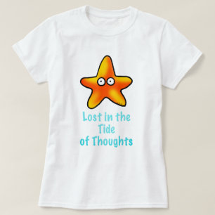 Mindful Starfish in Ocean Tide T-Shirt