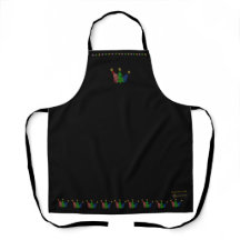 Mindful Word Art Apron