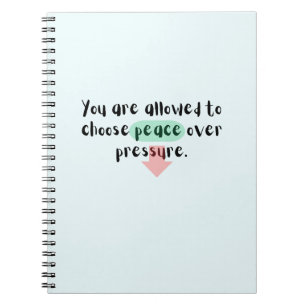 Mindful Writing Notebook – Choose Calm