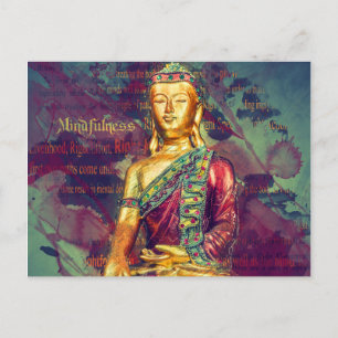 Mindfulness Buddha Postcard