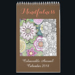 Mindfulness Colouring Calendar 2018<br><div class="desc">Have a relaxing year with a month - by - month colourable calendar! The Mindfulness Colouring Calendar 2018 is now available!</div>