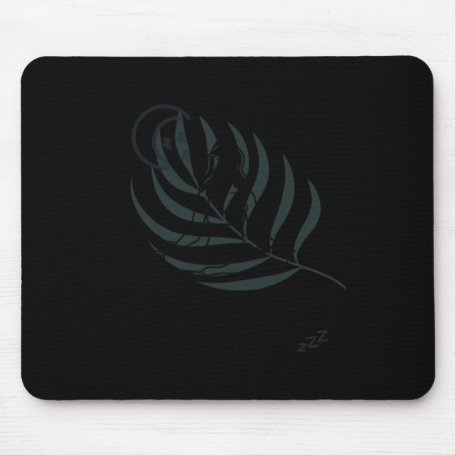 Mindfulness Level Expert Napper Sticker  Mouse Mat (Front)