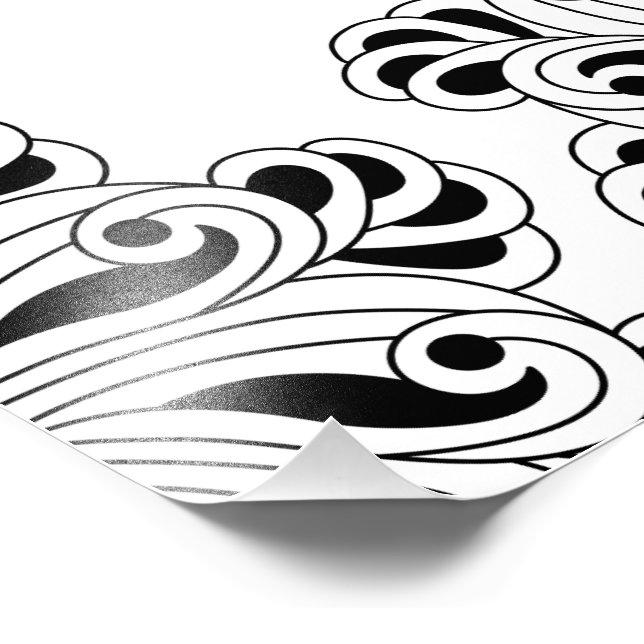 Mindfulness Mandala Design  Photo Print (Corner)