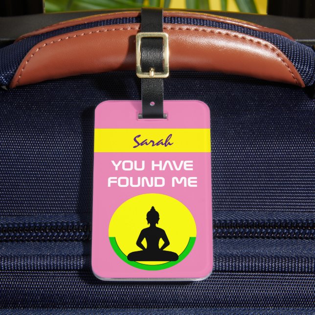 Mindfulness & Personalised Bag Attention Tag (Front Insitu 2)