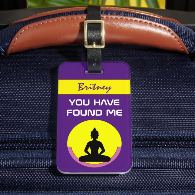 Mindfulness & Personalised Bag Attention Tag (Front Insitu 2)