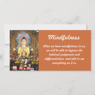 Mindfulness Photo Card