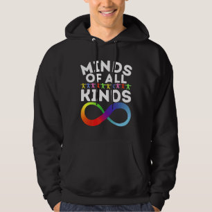 Minds Of All Kinds Asd Autism Awareness Celebrate Hoodie