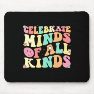 Minds Of All Kinds Mental Health Autism Awareness Mouse Mat