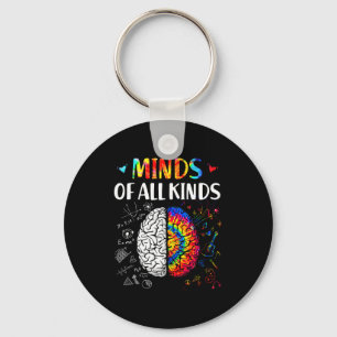 Minds Of All Kinds Neurodiversity Autism Awareness Key Ring